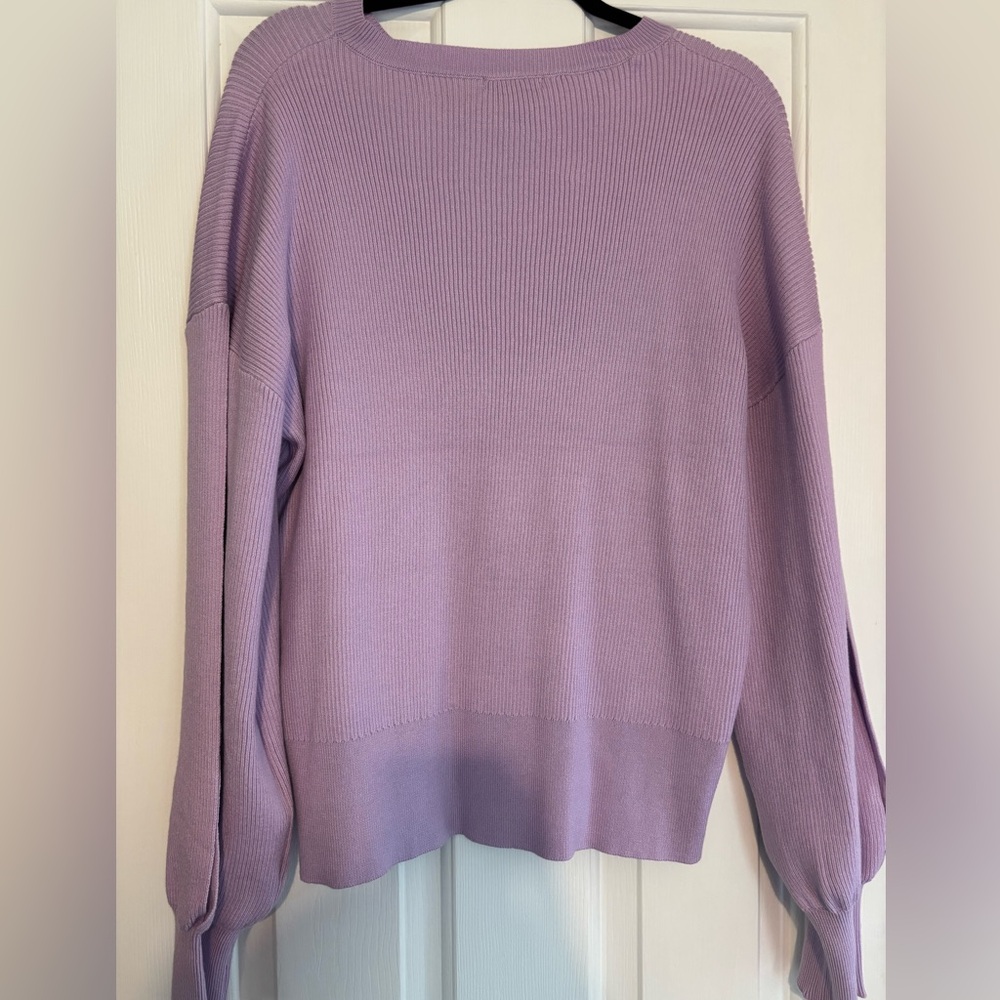 White Birch Purple Sweater